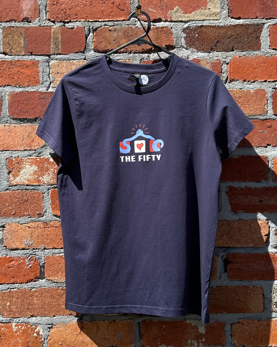 The Fifty Tee - Female Blue