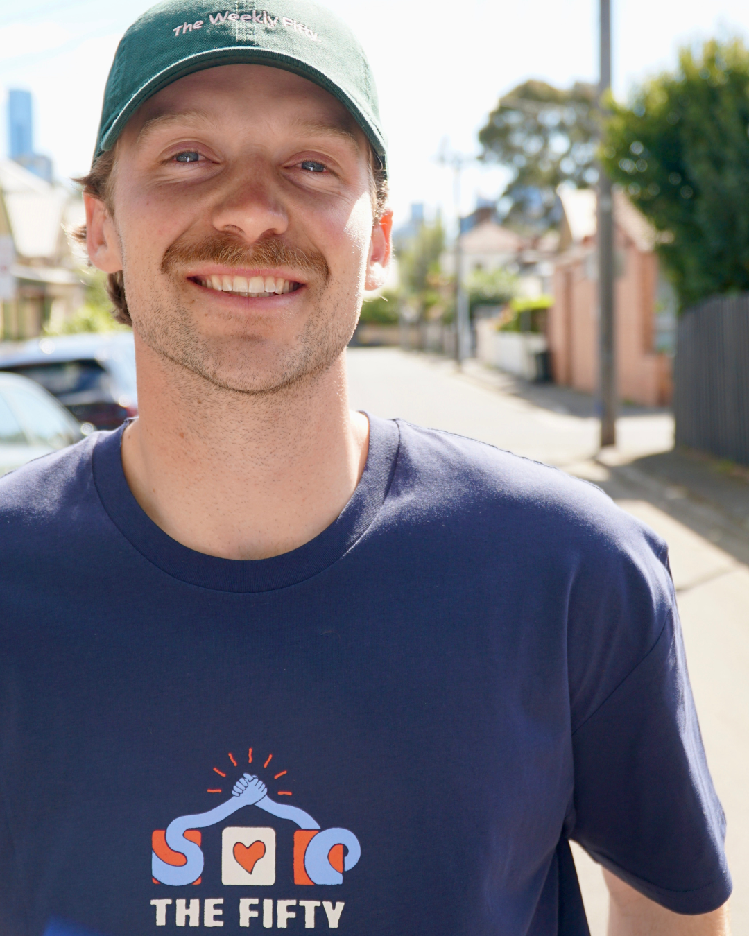 Blue Shirt and Hat combo